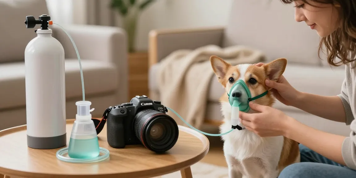 Help your pet breathe easier with oxygen therapy from https://www.petair.hk/ in a cozy home setting.