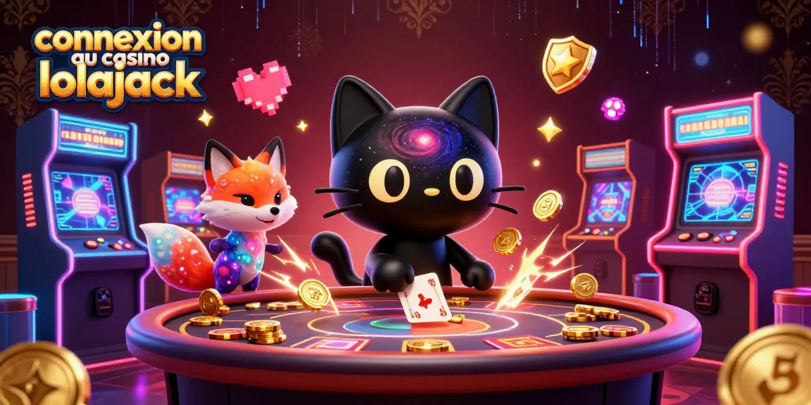 Experience gaming excitement with the ultimate connexion au casino lolajack featuring vibrant characters and rich casino elements.