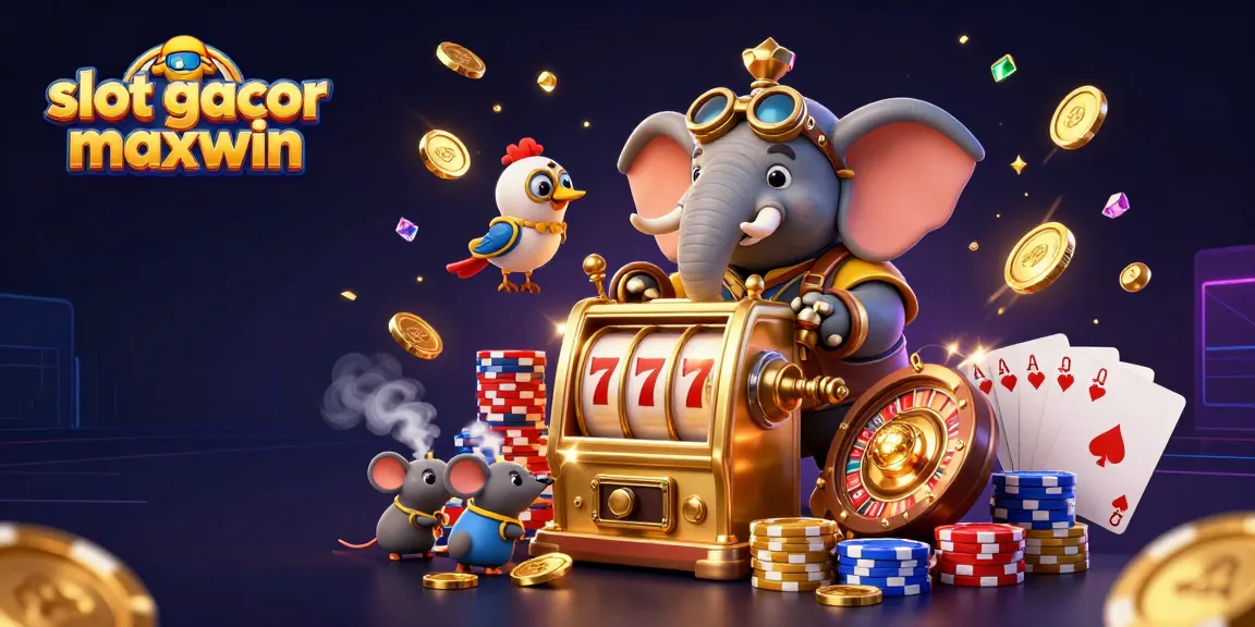 Menangkan jackpot di slot gacor maxwin dengan mesin slot keren yang memikat dan koin emas berkilau.