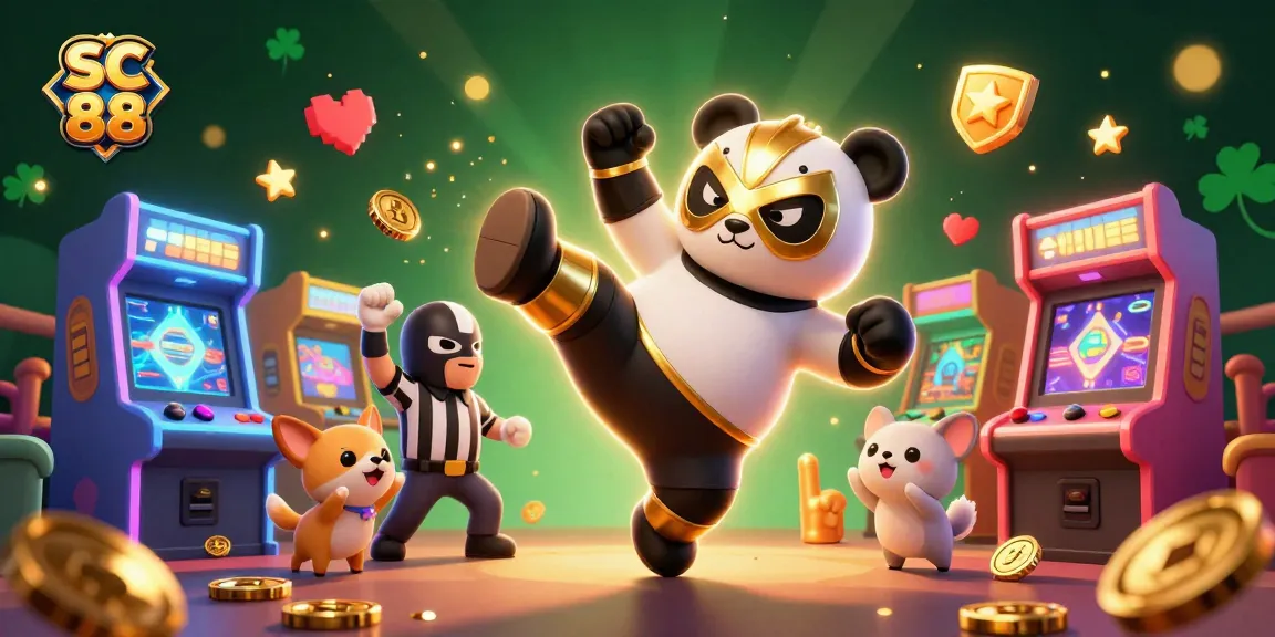 Experience thrilling moments at SC 88 with a vibrant 3D casino scene full of excitement and action