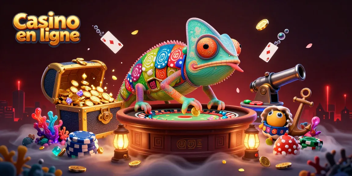 Jouer sur un casino en ligne captivant rempli de trésors et d'animations colorées.