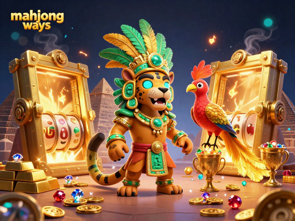 Raih jackpot besar di mahjong ways dengan tampilan karakter 3D menarik dalam nuansa kasino.