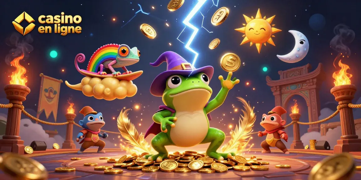 Pariez sur un casino en ligne tout en découvrant d'incroyables pièces d'or et un univers de jeux excitants.