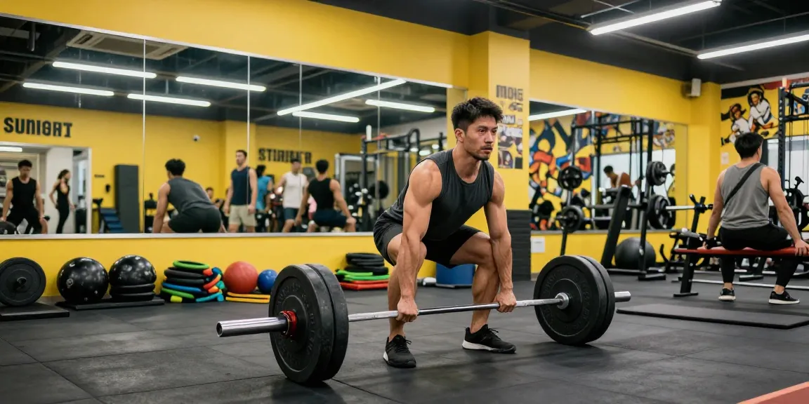 Akra Labs Steroidshop offers diverse fitness supplements in a dynamic gym setting.