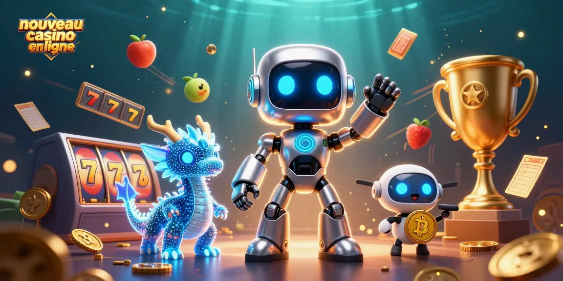 Jouez avec le nouveau casino en ligne et explorez des machines à sous futuristes enrichies de trophées et de gains!