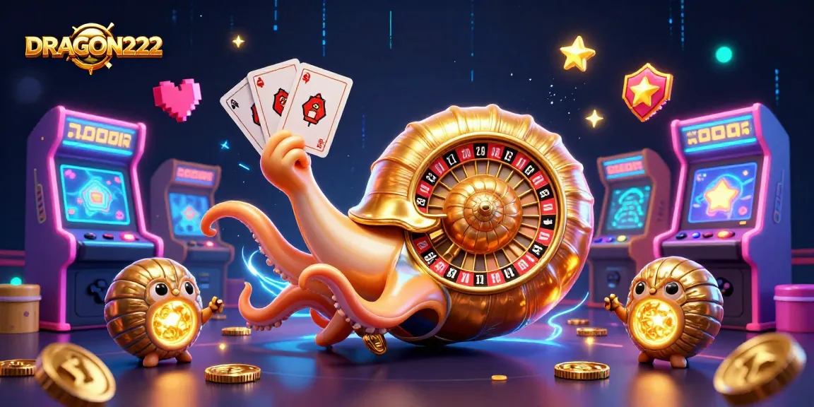 Experience DRAGON222: A thrilling casino adventure with neon lights and vibrant gaming elements.