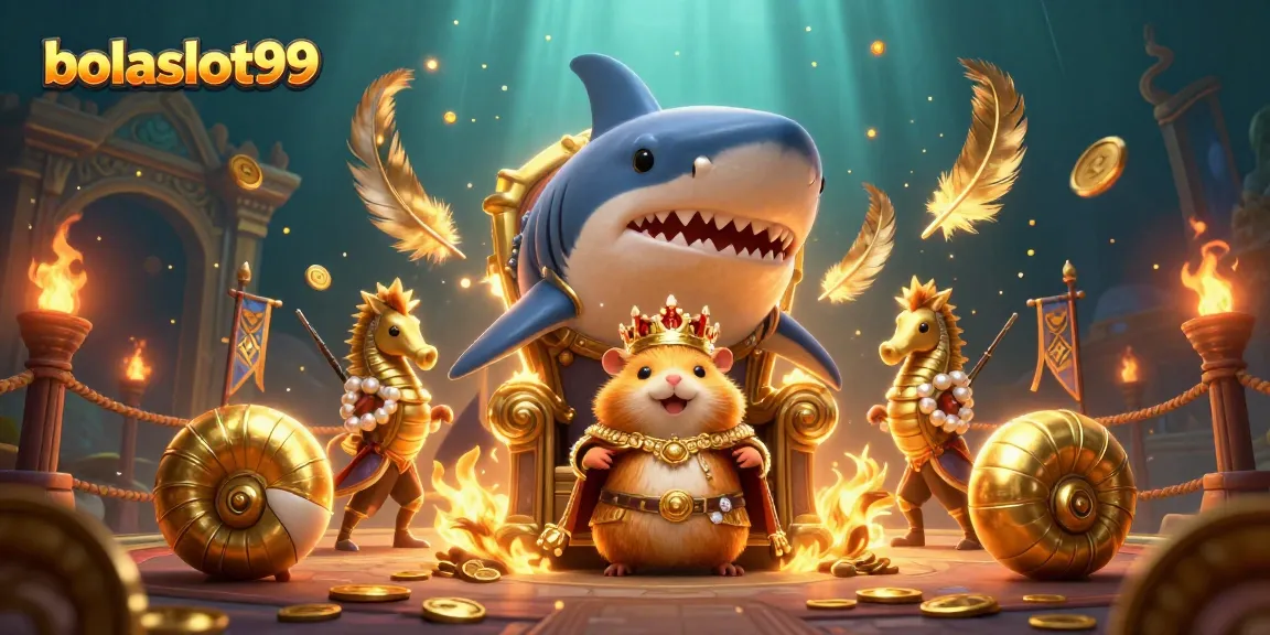 Engage with bolaslot99's thrilling gaming experience in an underwater arena.