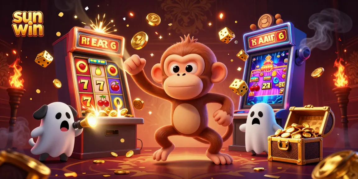 Track the magical sun win moments in a haunted casino with playful characters and jackpot delights.