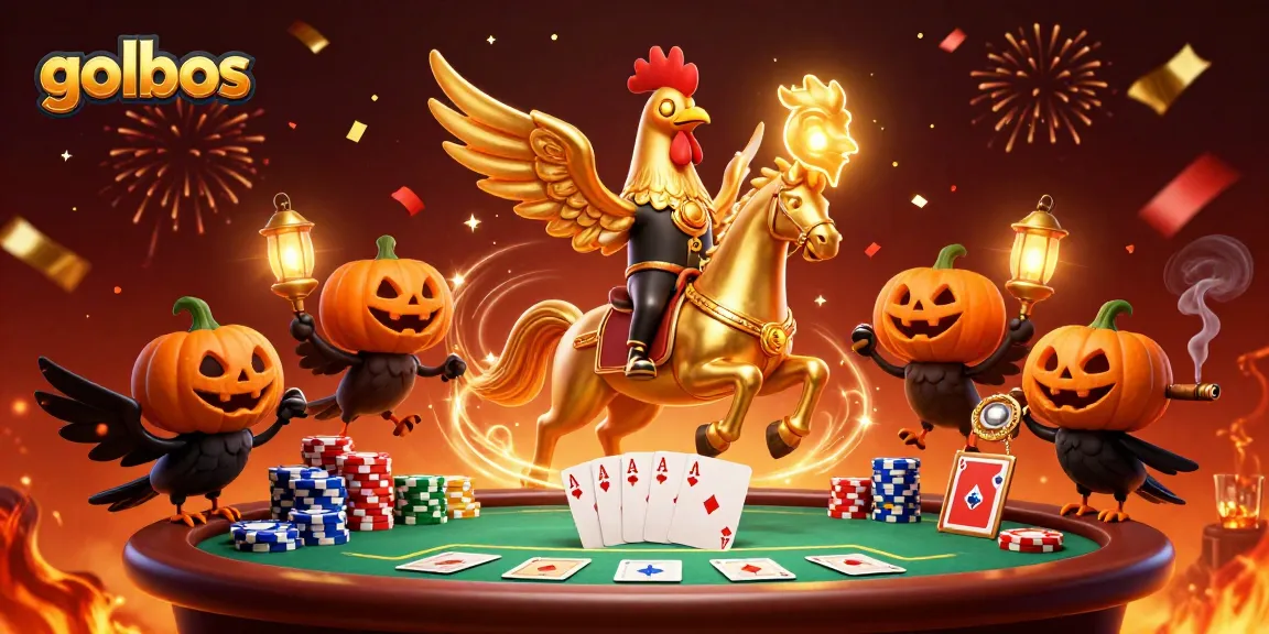 Experience the thrilling action of golbos in a vibrant midnight casino scene with energetic characters.