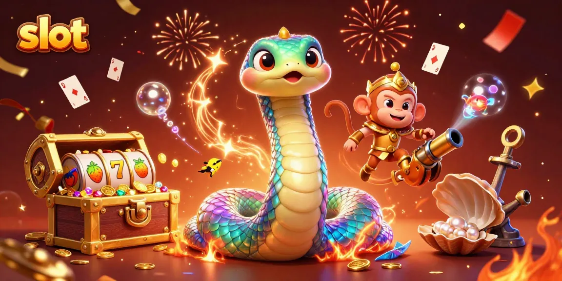 Slot online dengan efek visual menakjubkan, karakter menyenangkan, dan simbol keberuntungan.