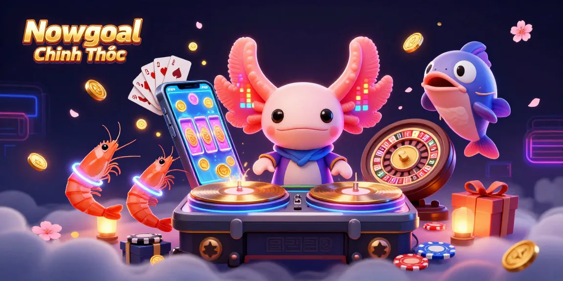 Celebrate gaming excitement with Nowgoal Chính Thức featuring a vibrant DJ scene packed with dynamic casino elements.
