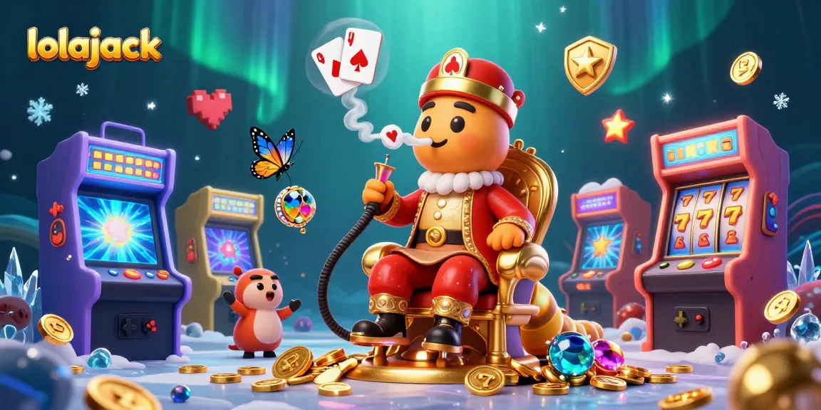 Experience the thrill at Lolajack as the sultan caterpillar rules the casino world with vibrant gaming elements.