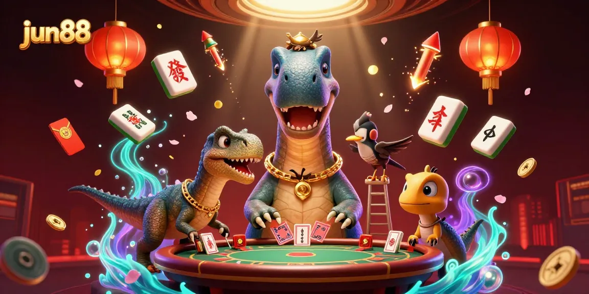Experience exhilarating gameplay at jun88 with a vibrant casino scene featuring dynamic characters and rich details.