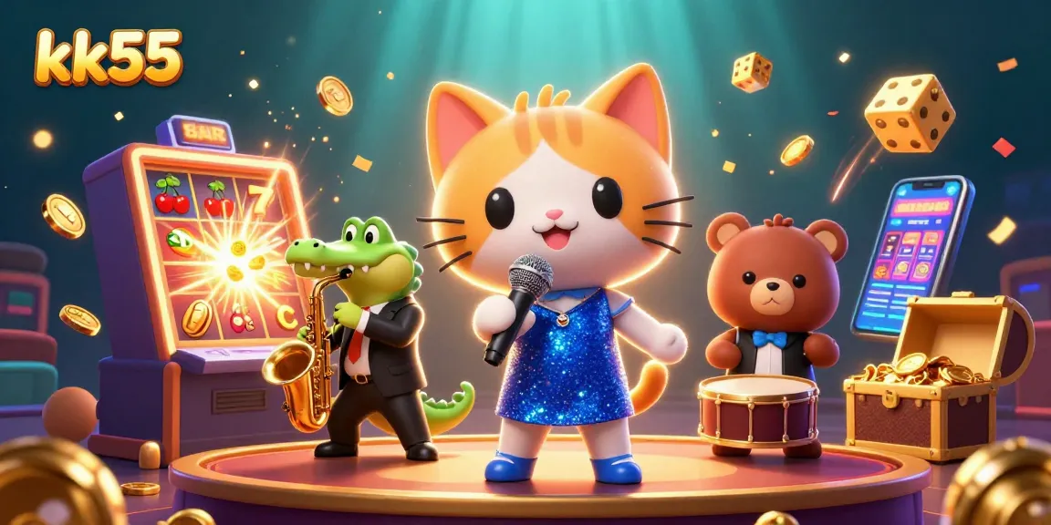 Experience thrilling gameplay at kk55 with captivating characters and vibrant casino elements.