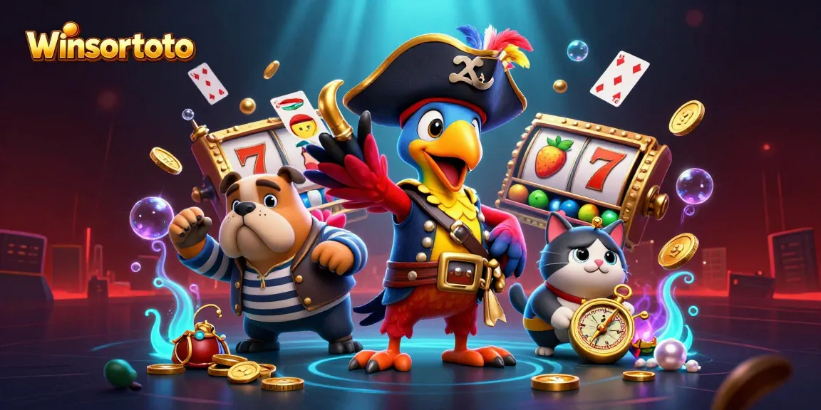 Winsortoto memberikan pengalaman bermain slot yang mengasyikkan dengan karakter unik dalam ilustrasi 3D.