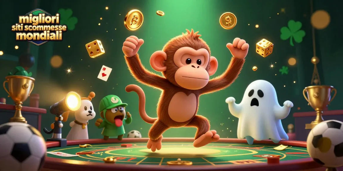 Esplora i migliori siti scommesse mondiali con personaggi unici in un'atmosfera di divertimento e avventura.