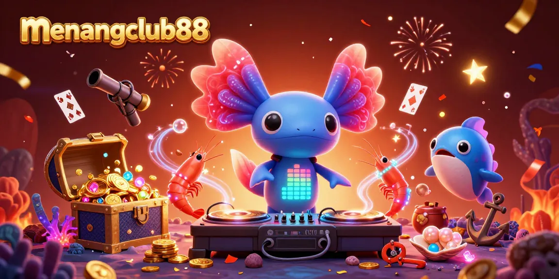 Join the fun at menangclub88 with a vibrant underwater casino DJ scene igniting luck and excitement!