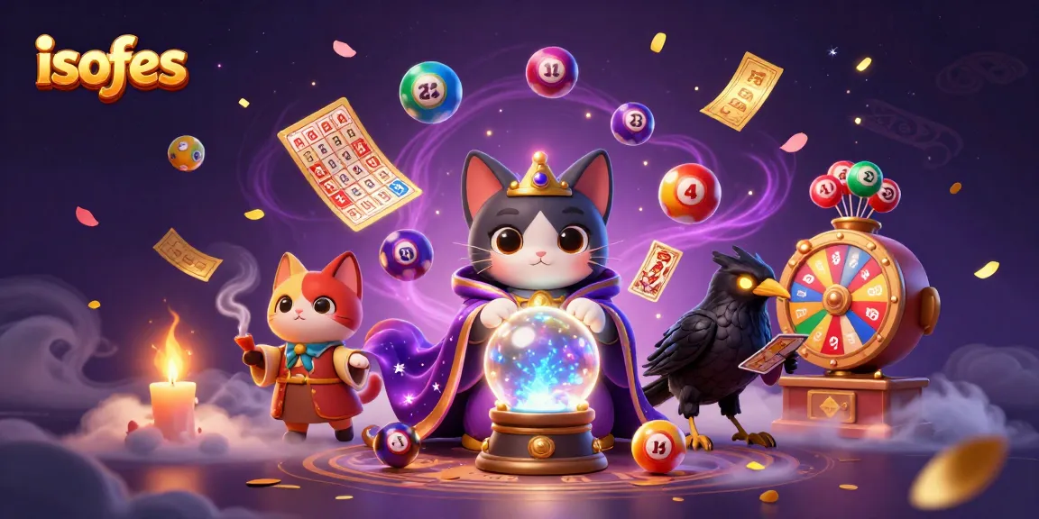 Engage with isofes at the exciting lottery festival featuring vibrant characters and dynamic game elements.