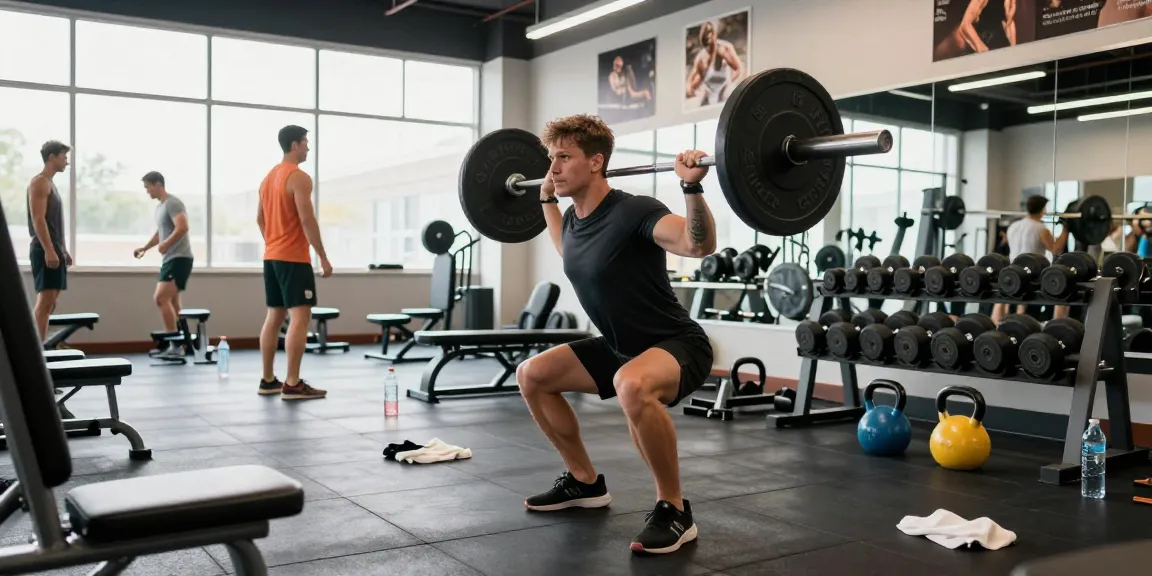Dynamic fitness scene featuring Unique Pharma Steroids use in weightlifting training.