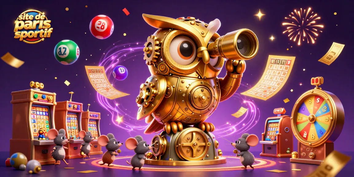 Plongez dans l'univers du site de paris sportif avec une scène de casino animée captivante.