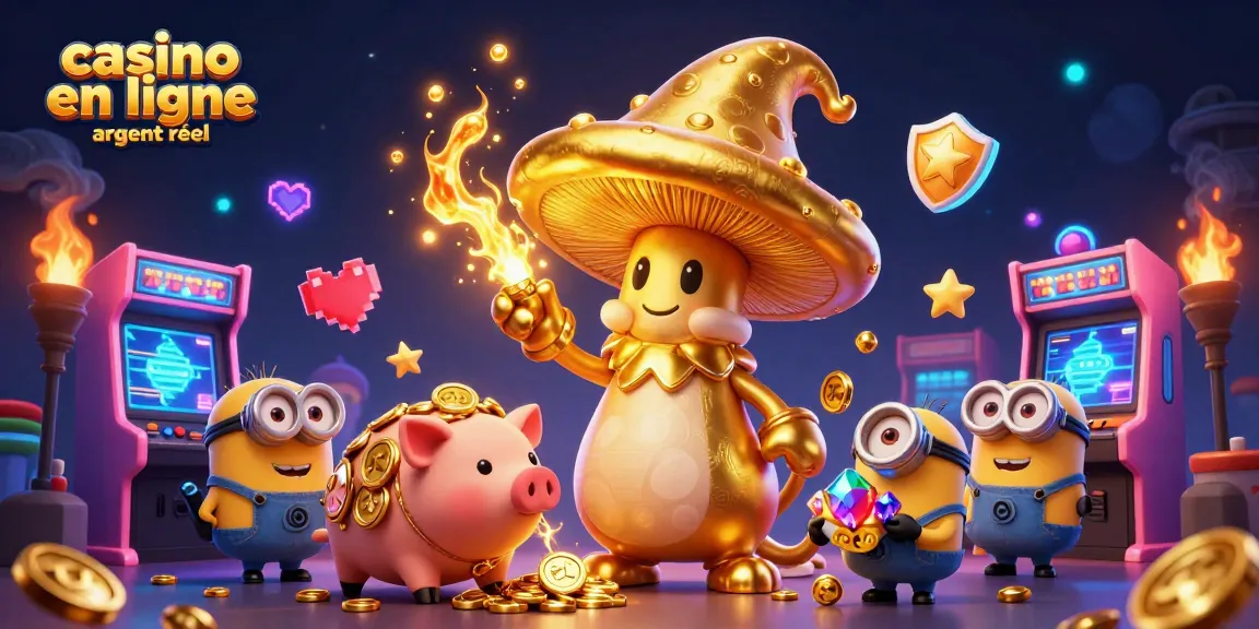 Faites des gains au casino en ligne argent réel avec des personnages fantastiques et des éléments de jeu dynamiques.