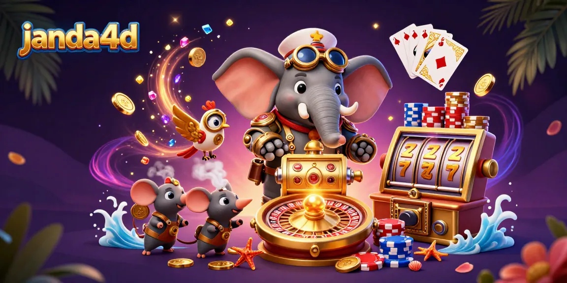 JANDA4D menawarkan pengalaman bermain slot online yang seru dengan karakter unik dan permainan menarik.