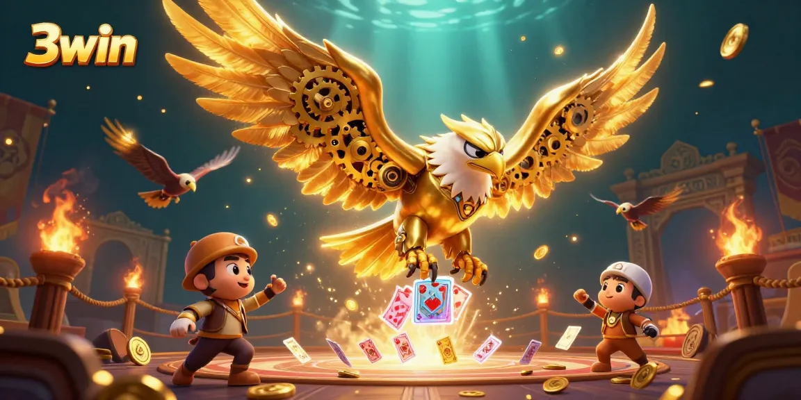 Experience the excitement of betting with 3win in a vibrant, dynamic casino scene.