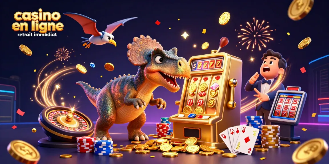 Célébrez des gains avec un casino en ligne retrait immédiat, une machine à sous et des animations de jeu dynamiques.