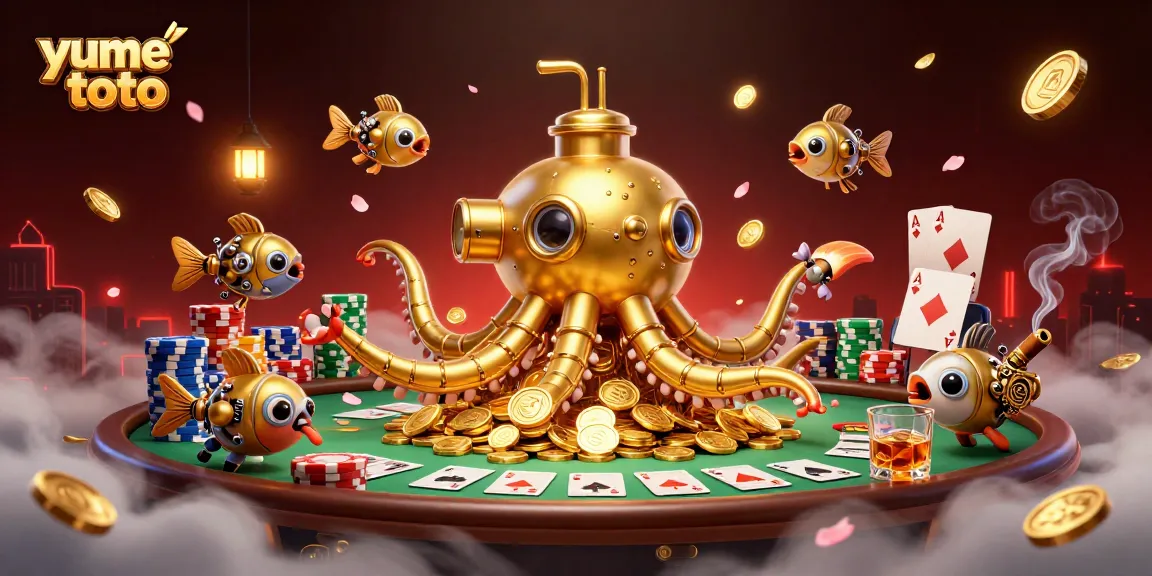 Menangkan permainan yume toto dengan ilustrasi kasino yang kaya warna dan detail.