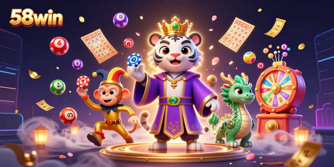 Engage with 58win's vibrant world of gaming featuring exciting lottery elements.