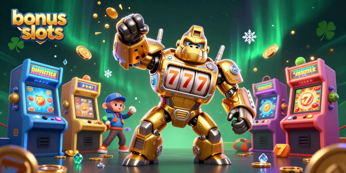 Experience thrilling bonus buy slots with dynamic 3D gaming elements and vibrant casino action.