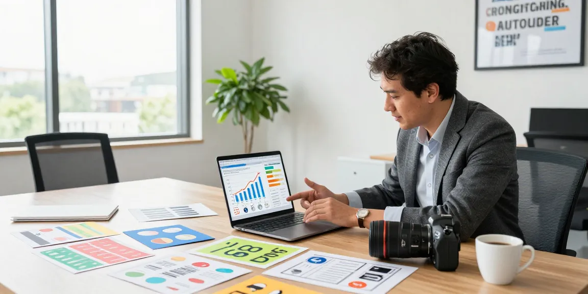 Quality and authority blogs analysis in a modern office setting, showcasing data-driven strategies for effective content.
