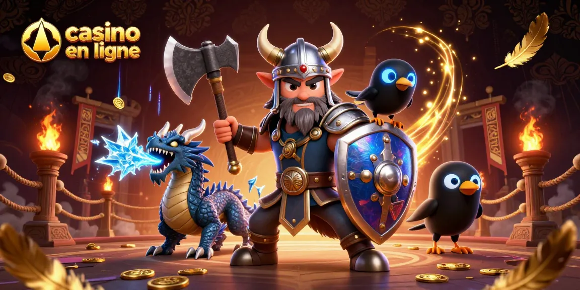 Jouez à des jeux épiques dans le casino en ligne avec des personnages fantastiques