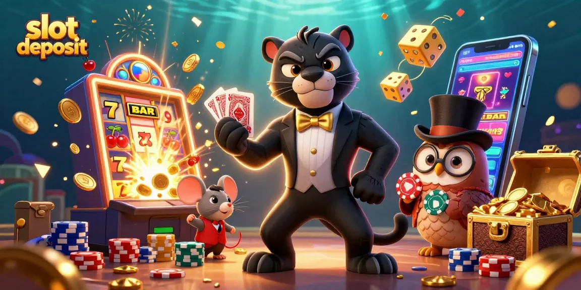 Slot deposit mengajak pemain meraih jackpot dengan antusias dan keberuntungan tersembunyi.