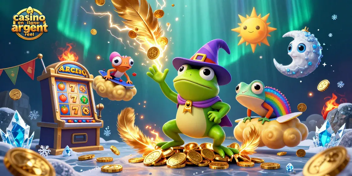 Gagnez avec les casinos en ligne argent réel lors d'une aventure riche en pièces d'or et de magie.