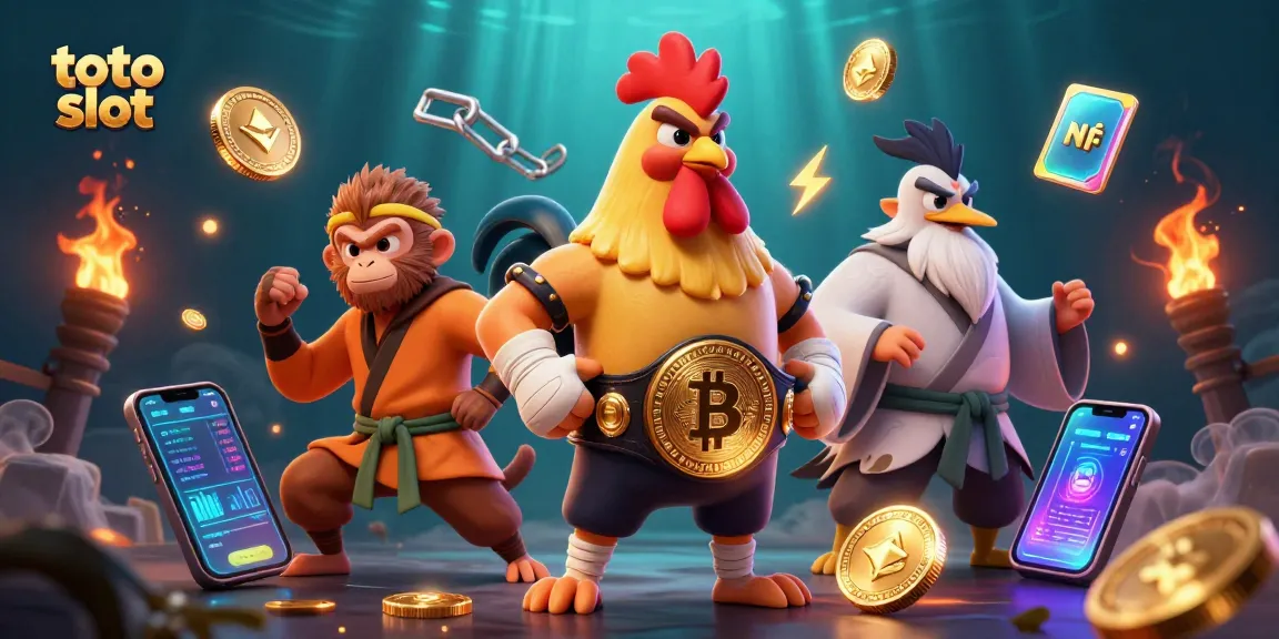 Mainkan slot toto di dunia penuh karakter unik dan elemen kasino interaktif.