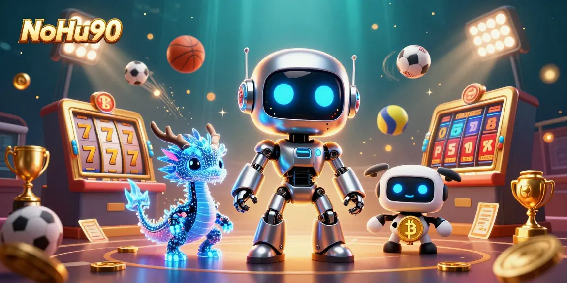 NoHu90 showcases a thrilling casino experience with vibrant slot games and dynamic gameplay elements.