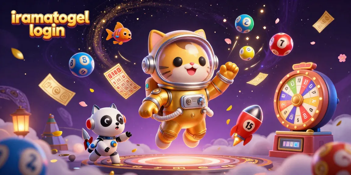 Masuk ke iramatogel login dengan gambar kartu Bingo dan bola lotere yang menarik perhatian.