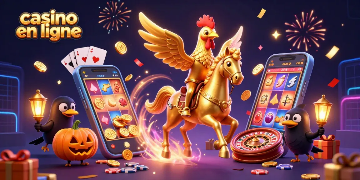 Découvrez l'univers du casino en ligne avec des jeux captivants et une ambiance festive.