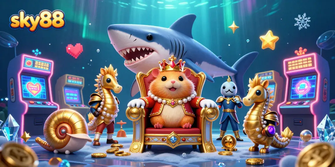 Engage in thrilling adventures at sky88 with vibrant 3D gaming elements and captivating characters.