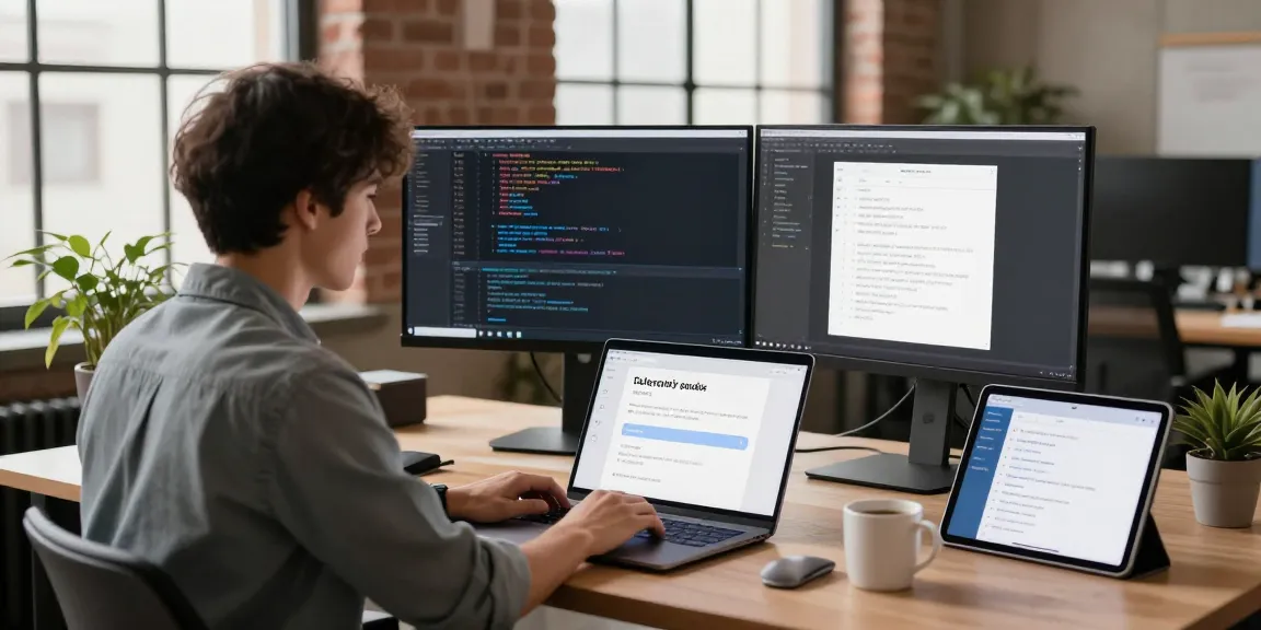 Configuring Telegram Chinese language settings on modern tech devices in a vibrant workspace.