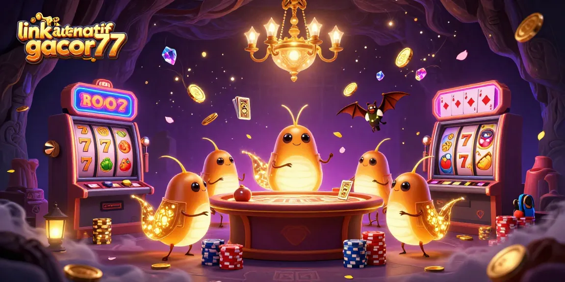 Gacor77 menyajikan slot Wild Bounty Showdown dengan pencahayaan menarik dan simbol keberuntungan.