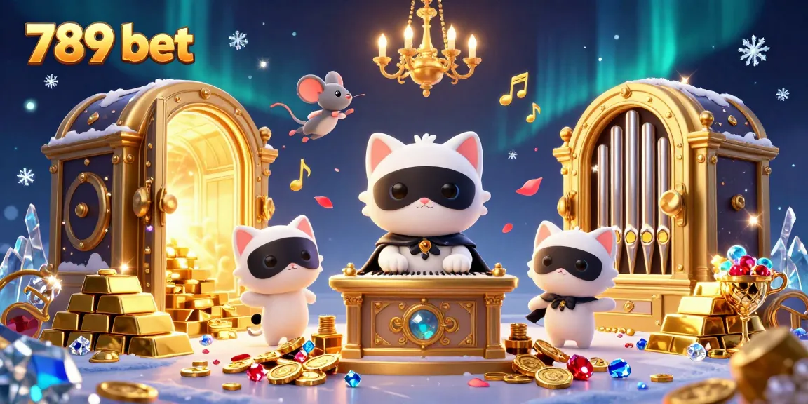 Experience the thrill of winning at 789 bet with captivating casino elements and vibrant characters.