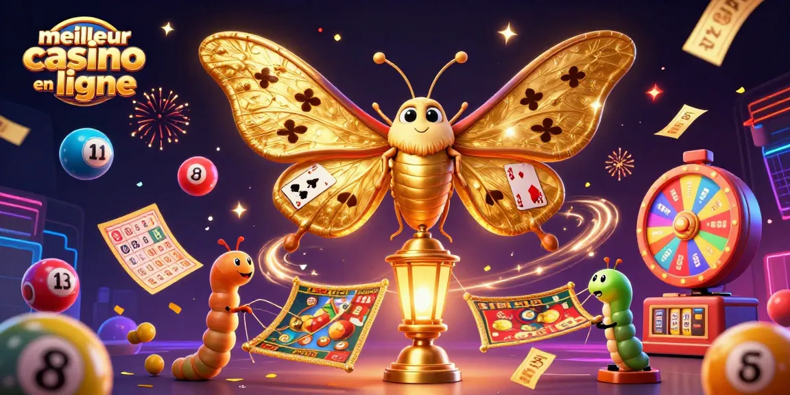 Découvrez le meilleur casino en ligne avec des jeux palpitants et une ambiance festive, mettant en avant des éléments de loterie.