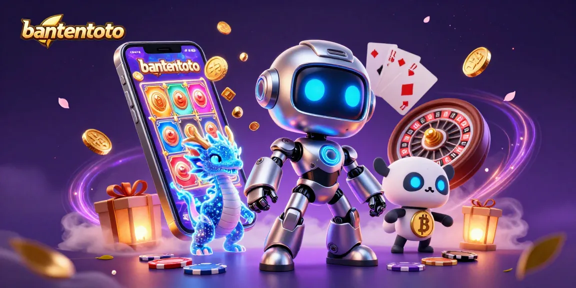 Gandakan peluang menang bermain di bantentoto dengan robot cyberpunk dan permainan slot mengasyikkan.