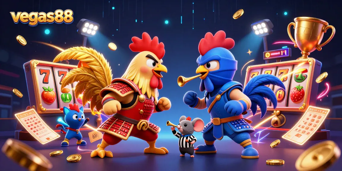 Rasakan keseruan bermain slot online di vegas88 dengan simbol jackpot dan karakter menarik!