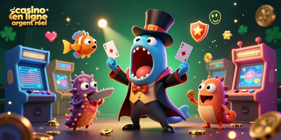 Jouez à des jeux époustouflants au casino en ligne argent réel avec des personnages uniques.
