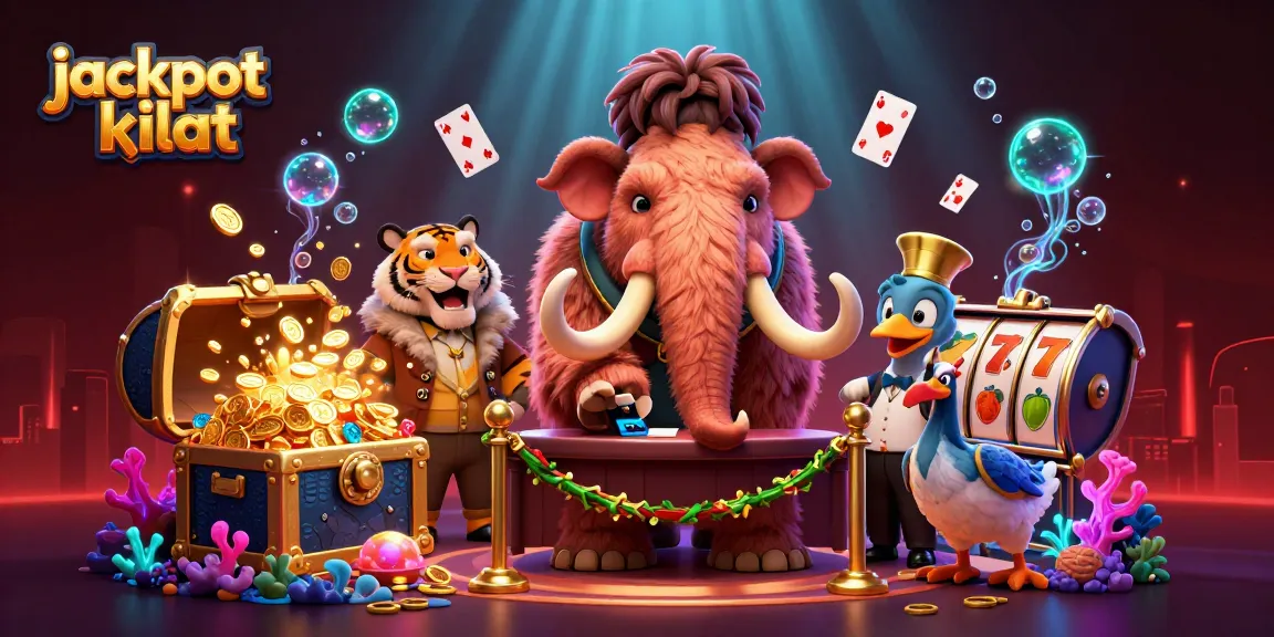 Experience the thrill of jackpot kilat with iconic characters and dynamic casino elements.