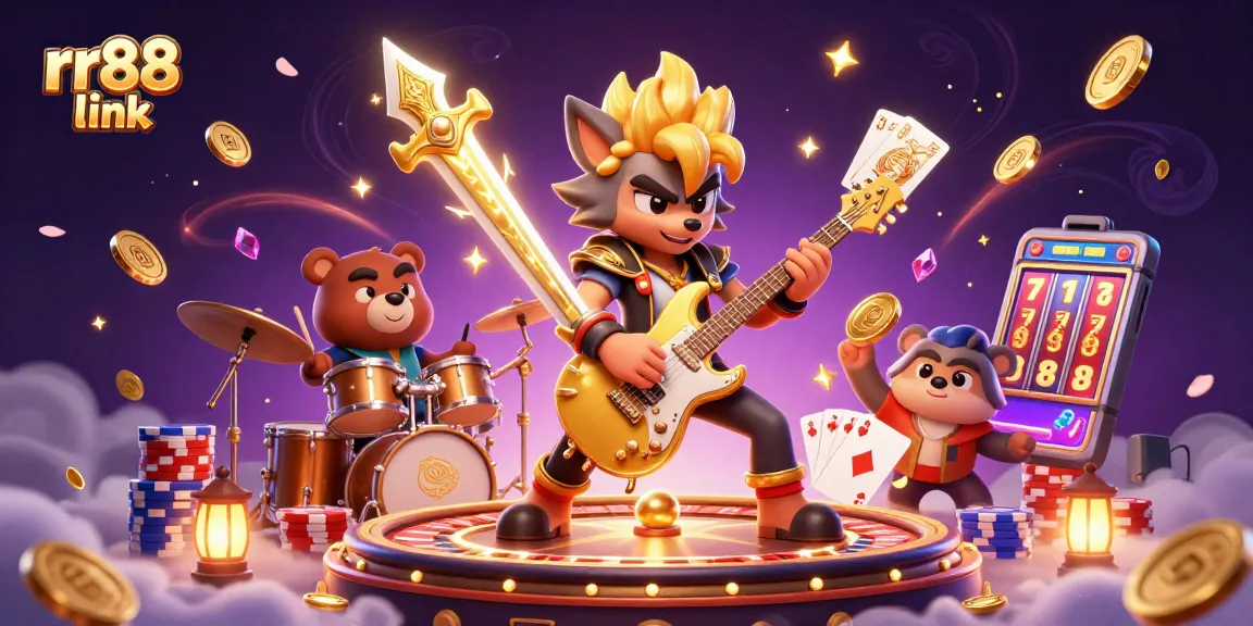 Experience thrilling fun with rr88 link as cartoon characters rock their gaming world.