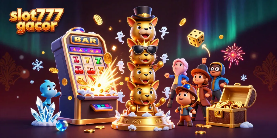 Slot777 gacor menawarkan mesin slot dengan eksplosi jackpot menarik dan simbol beruntung.
